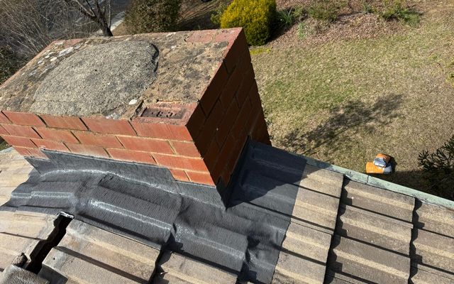 Chimney Flashing Installation