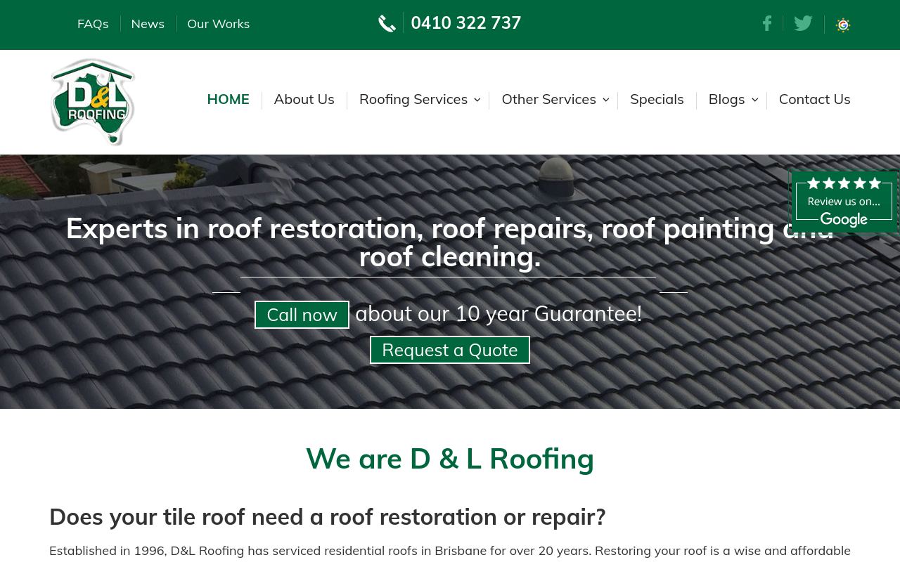 D & L Roofing