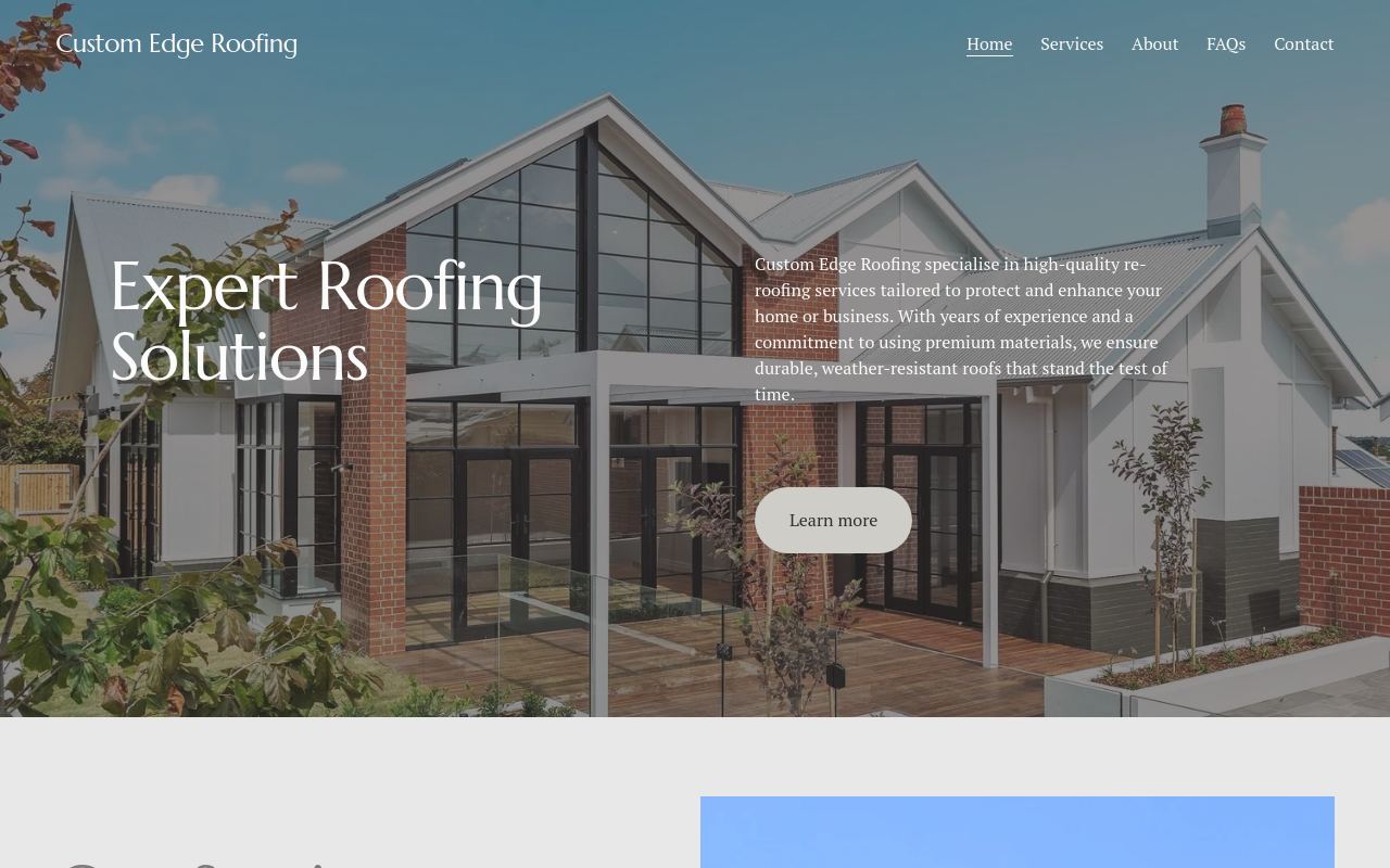Custom Edge Roofing