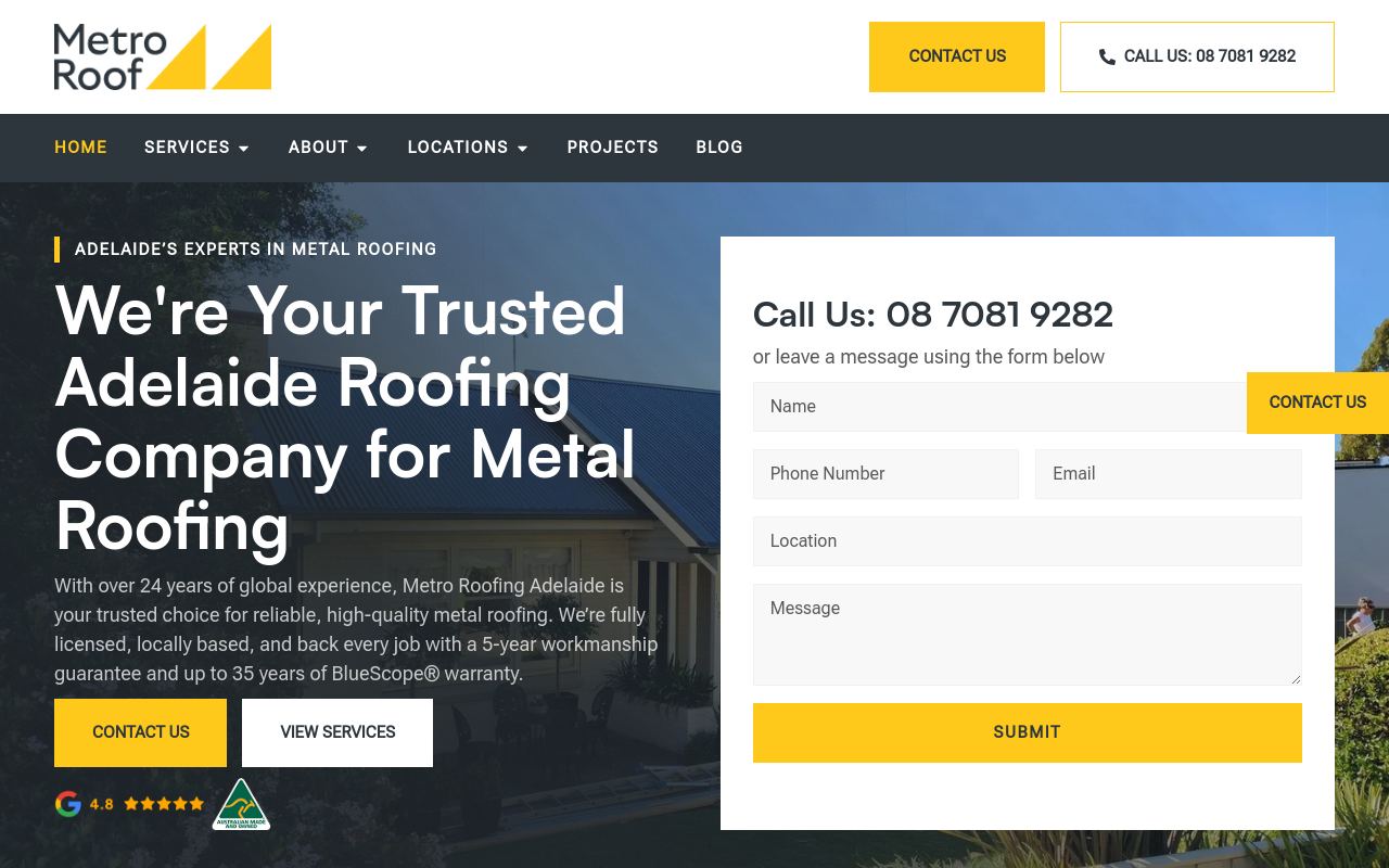 Metro Roofing Adelaide