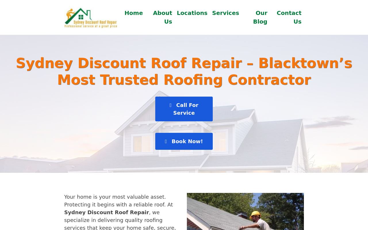 Sydney Discount Roof Repair website preview