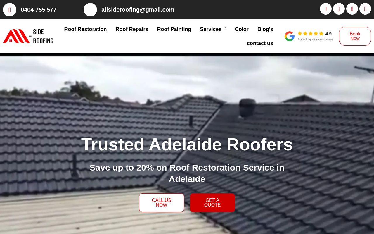 ALL-SIDE ROOFING - Roof Repairs & Roof Restoration Adelaide