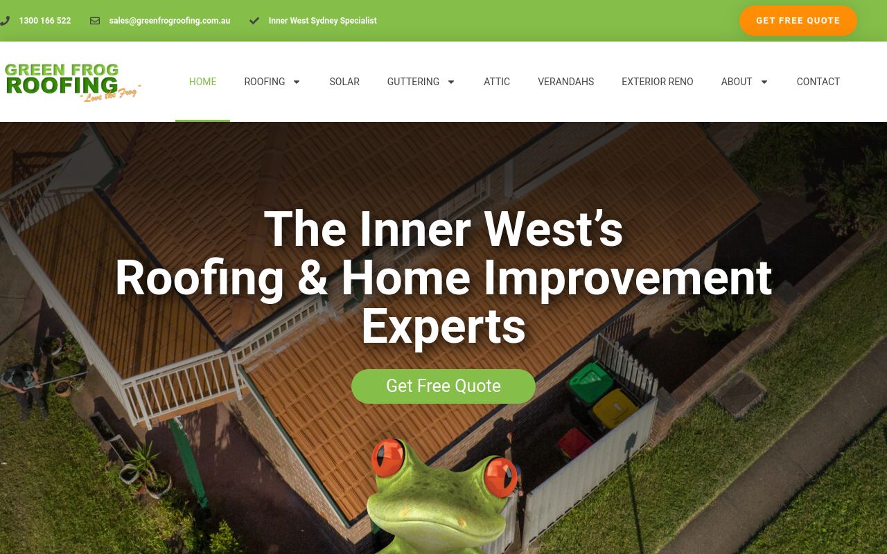 Green Frog Roofing