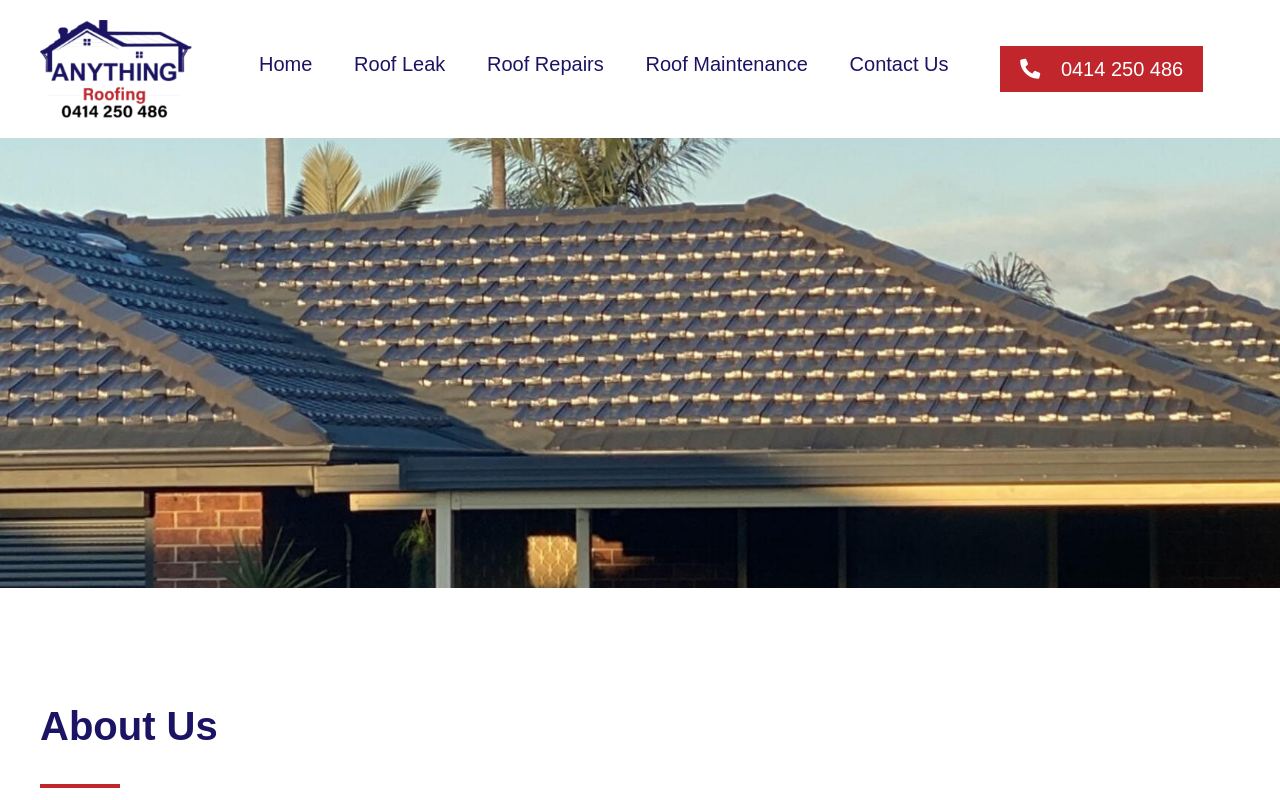 Anything Roofing website