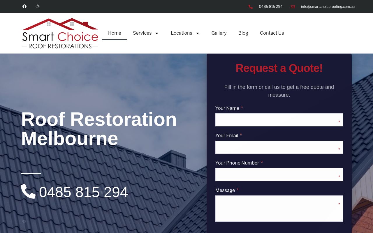 Smart Choice Roof Restorations Melbourne
