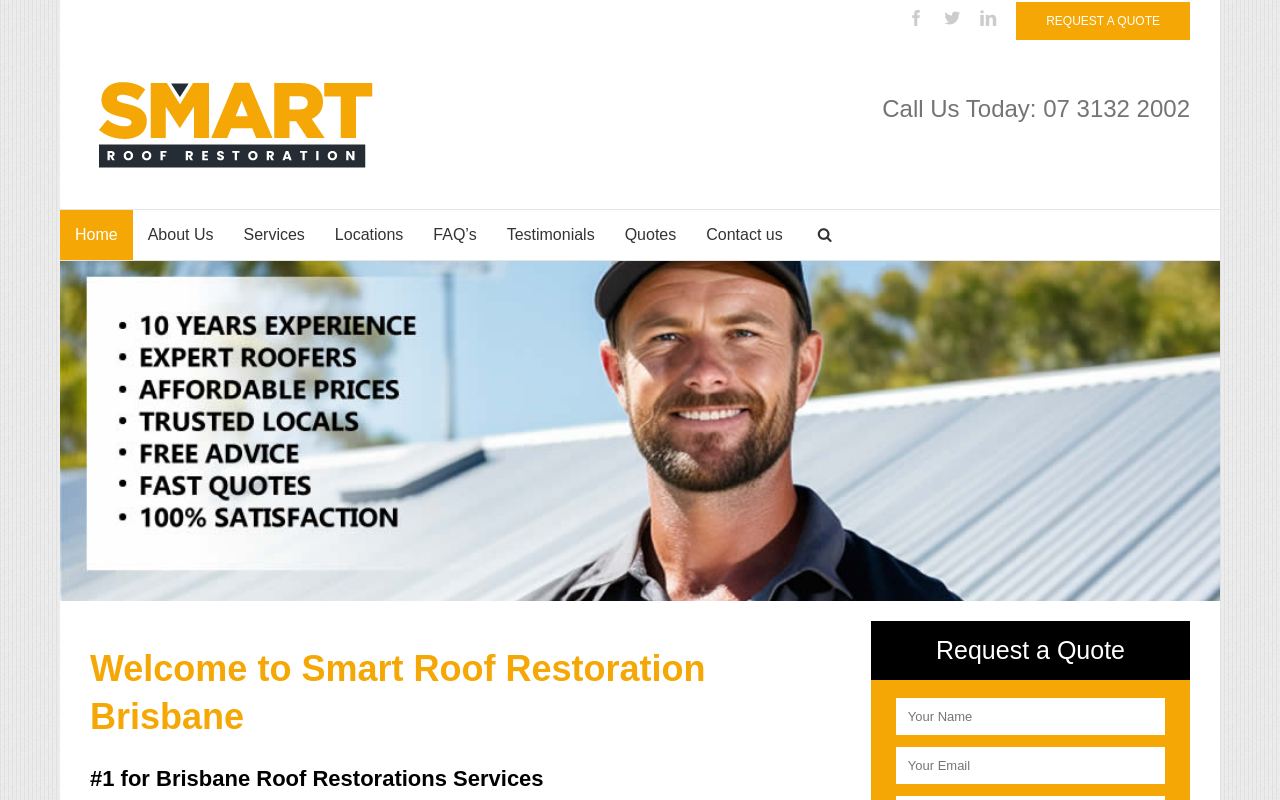 Smart Roof Restoration Brisbane website preview