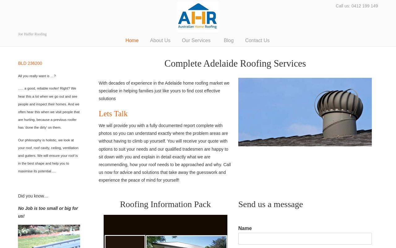 Australian Home Roofing