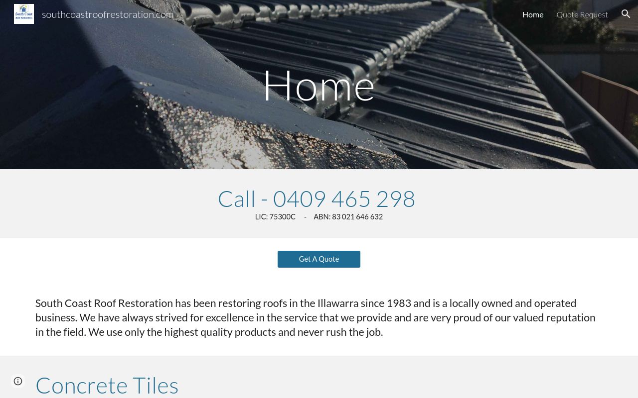 South Coast Roof Restoration